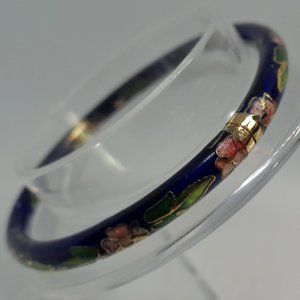 Blue Cloisonné Bangle